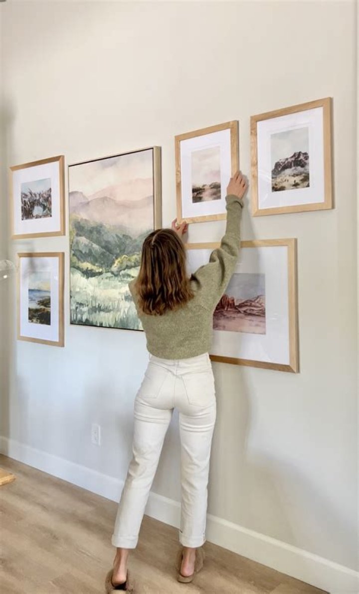Can I hang a picture over my TV?