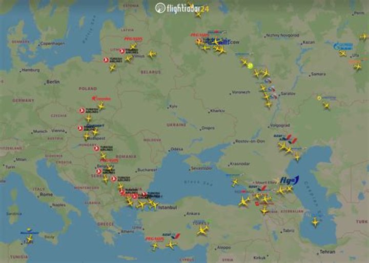 Can you fly over Russia?