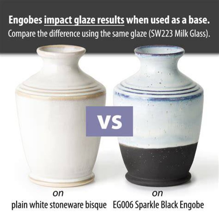 Can you glaze over engobe?