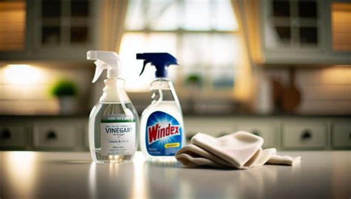 Can you mix vinegar and Windex?