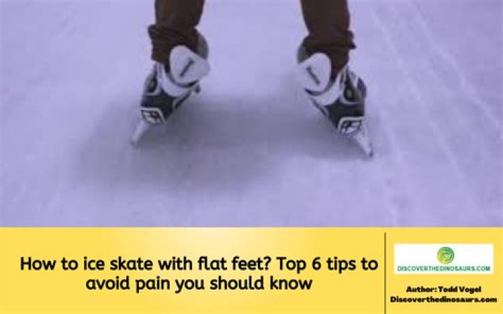 Can you skate with flat feet?