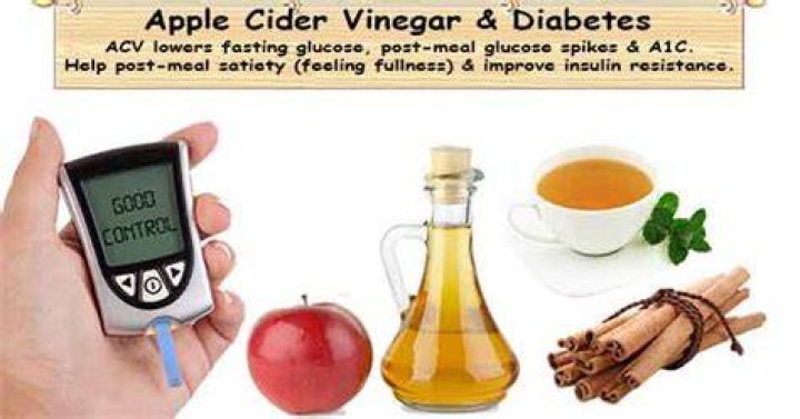 Does apple cider vinegar help lower A1C?