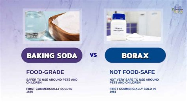 Is borax or baking soda better for cleaning?