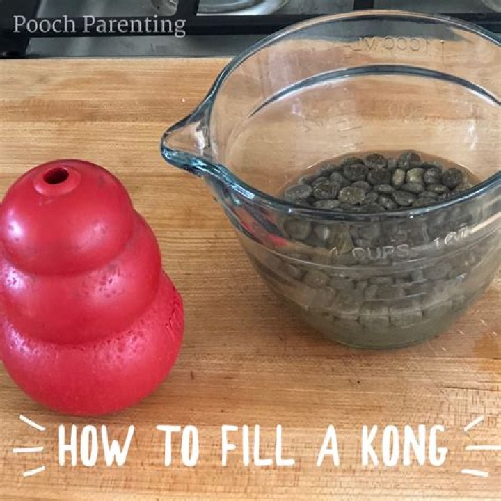 Is peanut butter in a Kong messy?