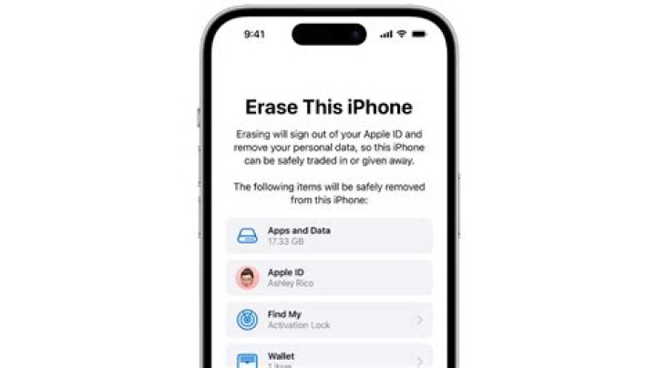 What's the difference between reset and erase?