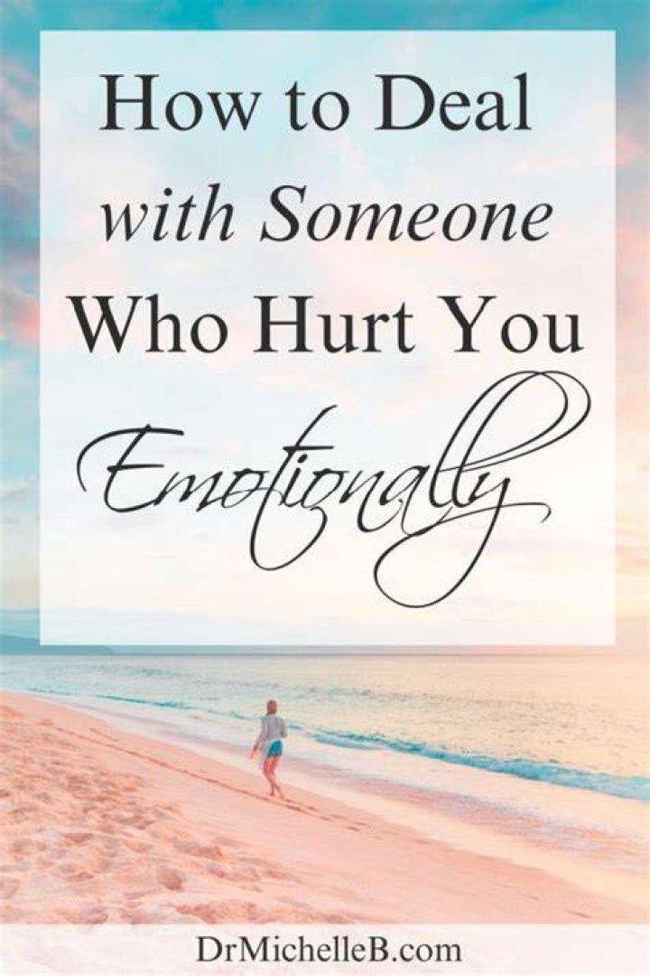 What do you do when someone hurts you repeatedly?
