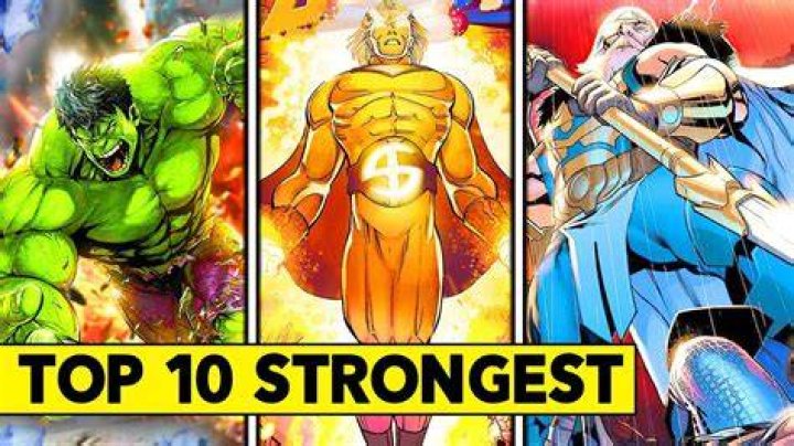 Who is the physically strongest fictional character?