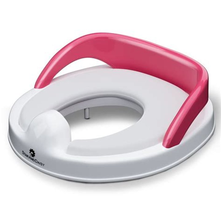 Why is toilet seat pink?